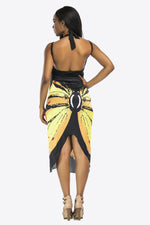 Butterfly Spaghetti Strap Cover Up - Ladyez
