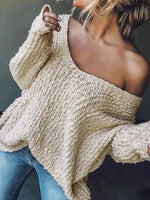 Loose Fit Long Sleeve Sweater