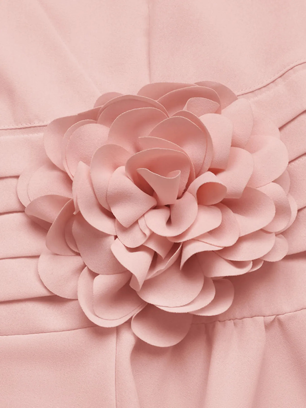 Flower Surplice Long Sleeve Blouse - Ladyez