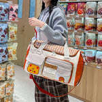 Cartoon Bear Pattern Travel Bag