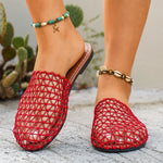 Woven Net Sandals