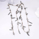 Leaf Chain Layered Necklace