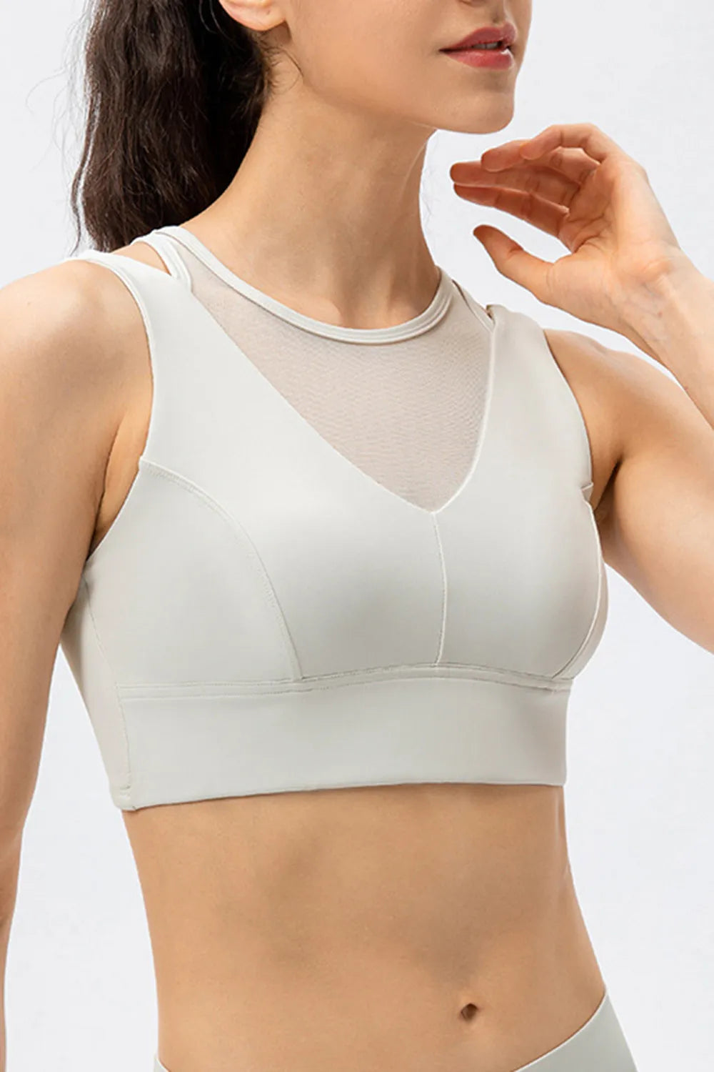 Cutout Wide Strap Active Tank - Ladyez