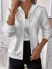 Texture Zip-Up Hoodie with Drawstring