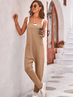 Lovelet Spaghetti Strap Jumpsuit with Pockets
