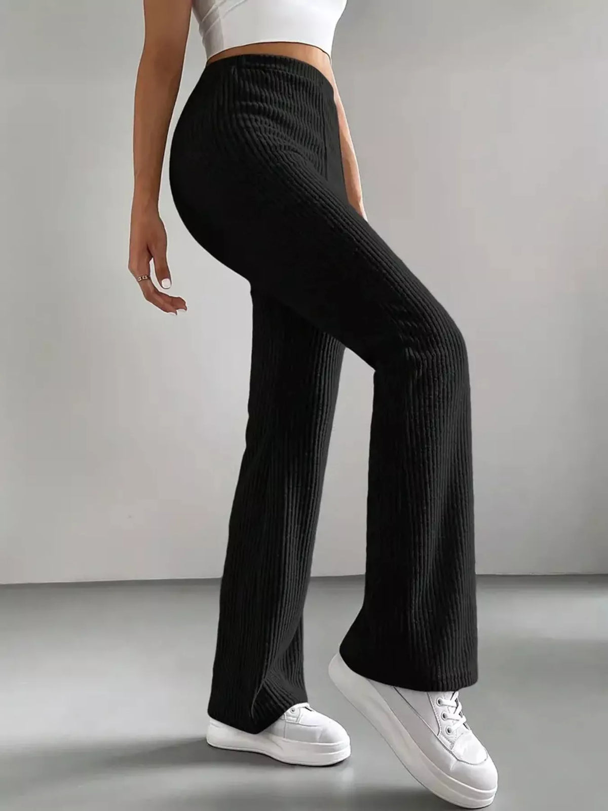 High Waist Flare Pants