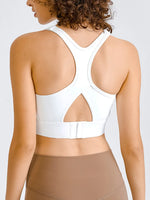 Millennia Double Take Square Neck Racerback Cropped Tank - Ladyez