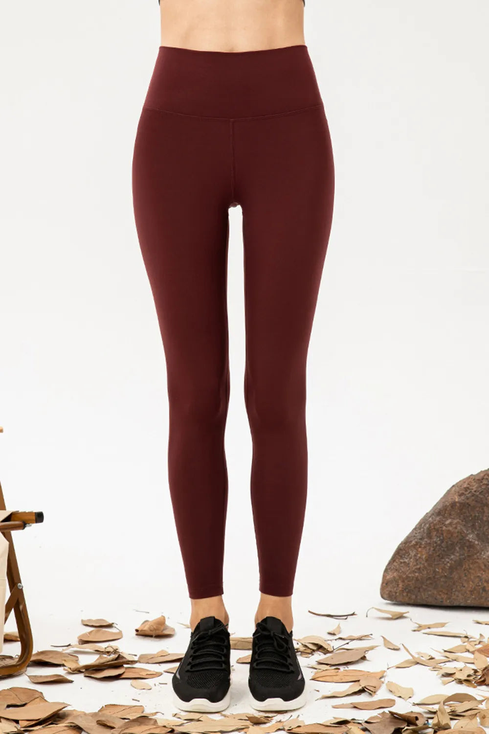 High Waist Skinny Active Pants - Ladyez