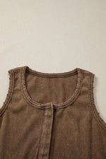 Snap Down Wide Strap Tank