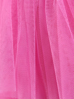 Children's Bowknot Pattern Tulle Layered Dress