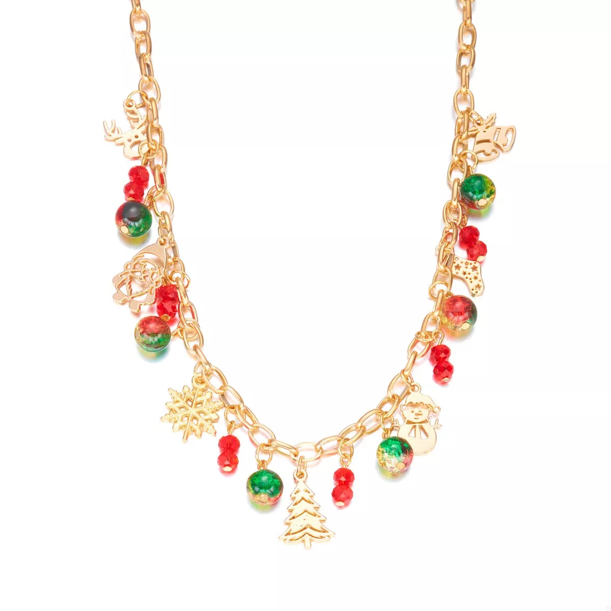 Christmas Themed Charm Necklace