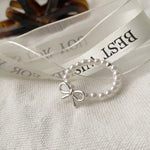 Bow Pearl Beaded Ring