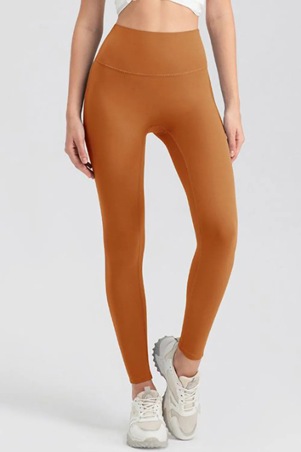 High Waist Skinny Active Pants - Ladyez
