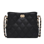 Quilted Chain Strap Crossbody Bag