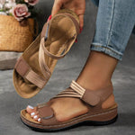 Open Toe Wedge Sandals
