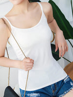 Scoop Neck Cami Top - Ladyez