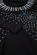 Rhinestone Long Sleeve Bodysuit