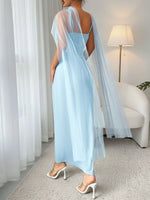 Scoop Neck Bodycon Maxi Dress