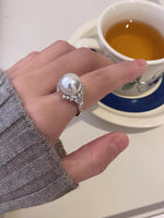 925 Sterling Silver Pearl Ring