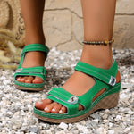 Open Toe Wedge Sandals