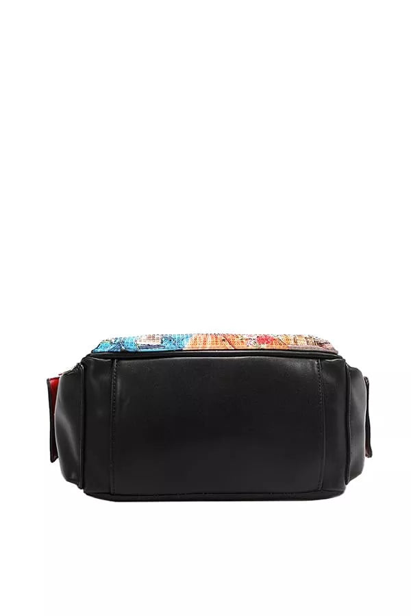 Nicole Lee USA Martha Travels Italy Multi Pocket Shoulder Bag