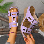 Open Toe Wedge Sandals