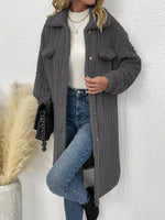 Button-Down Longline Outerwear