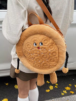 Cartoon Plush Backpack Bag