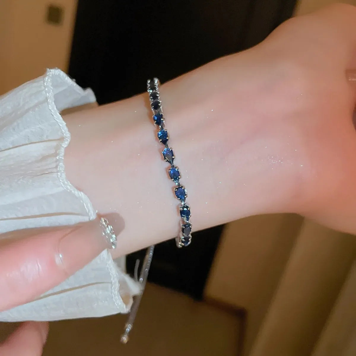 Alloy Zircon Bracelet