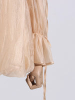 Ruffle Off-Shoulder Flounce Sleeve Blouse