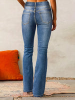 High-Waisted Flare Jeans