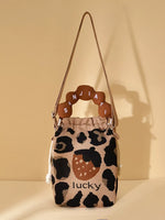 Drawstring Bucket Crossbody Bag
