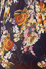 Open Front Half Sleeve Cover-Up - Ladyez