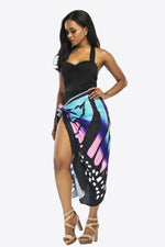 Butterfly Spaghetti Strap Cover Up - Ladyez