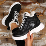 Plush Lined Ankle Boots