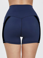 High Waist Active Shorts - Ladyez