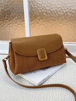 Buckle Flap Crossbody Bag
