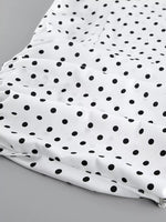 Polka Dot Mermaid Maxi Skirt