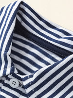 Children's Striped Polo Shirt & Printed Shorts Set