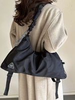 Casual Ruched Shoulder Crossbody Bag