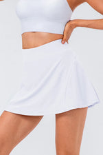 High Waist Pleated Active Skirt - Ladyez