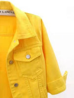 Full Size CroppedDenim Jacket Plus Size