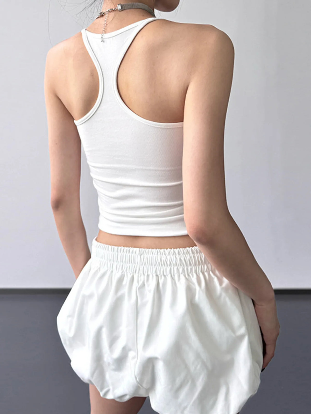 Scoop Neck Cami Top - Ladyez