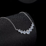 2.8 Carat Moissanite 925 Sterling Silver Necklace