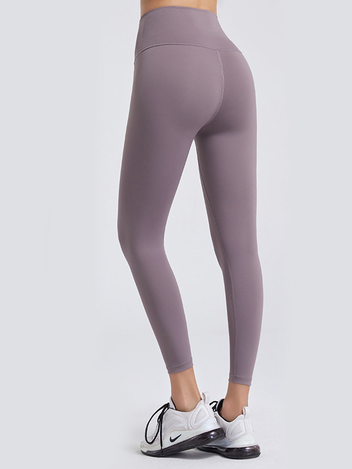 Wide Waistband Sports Leggings - Ladyez