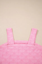 Textured Square Neck Tank