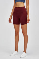 Millennia High Waist Training Shorts - Ladyez