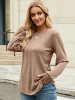 Round Neck Long Sleeve T-Shirt