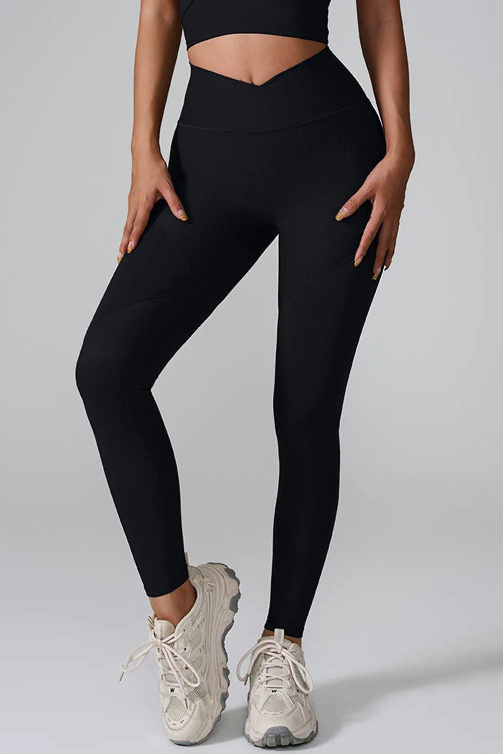 High Waist Active Leggings - Ladyez