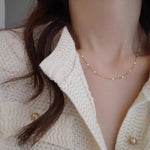 18K Gold-Plated 925 Sterling Silver Chain Necklace